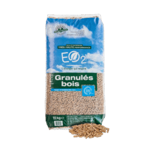 Granulés de bois – EO2 – 66 sacs de 15kg
