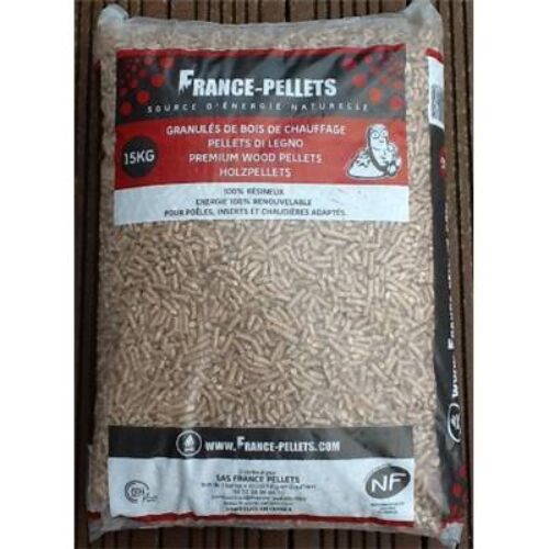 Pellets 100% résineux NF – DIN+ (65 sacs)