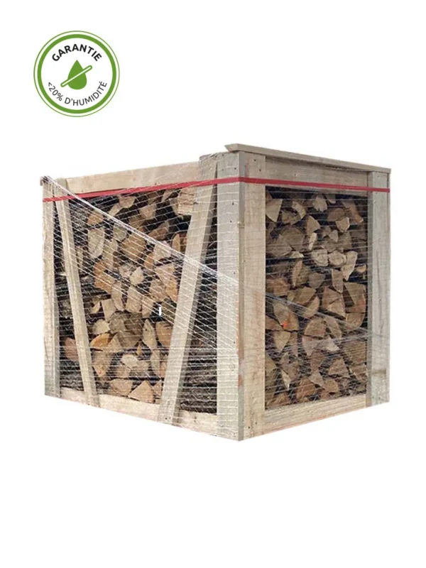 Palette Bois de chauffage chêne 1,4m³ (séché au four)