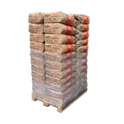 Charbon de bois flamino qualité restaurant palette de 44 sacs